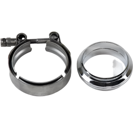 Granatelli 2.0in Flat Flanges w/V-Band Clamp