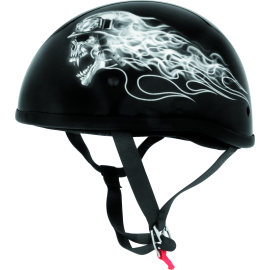 Skid Lids Biker Skull Original Helmet - Large