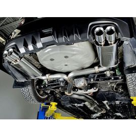 GrimmSpeed CAT Back Exhaust System - Resonated