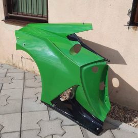 Левая боковая панель Lamborghini Huracan Super Trofeo, оригинальная деталь, углерод, лимитированная версия, зеленая, в идеальном состоянии, доставка по всему миру.