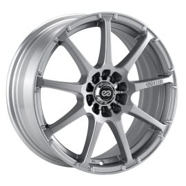 Enkei EDR9 17x7 5x100/114.3 45mm offset 72.6 Bore Diameter Silver Wheel