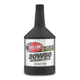 Red Line 20W50 Motorcycle Oil - Quart