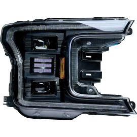 Essential Series LED Projector Headlights w/ LED DRL 18-20 Ford F-150