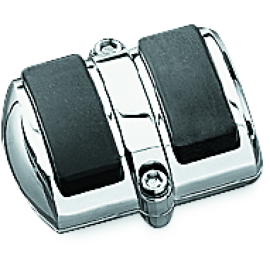 Kuryakyn Brake Pedal Cover 3in Wide Chrome