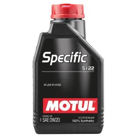Motul 1L OEM Synthetic Engine Oil ACEA A1/B1 Specific 5122 0W20