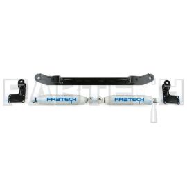Fabtech 05-21 Ford F250/350 4WD Dual Performance Steering Stabilizer - Opposing Style