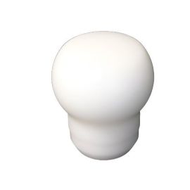 Fat Head Delrin Shift Knob (White): Universal 12x1.25