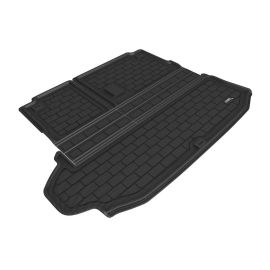 3D MAXpider 20-21 Toyota Highlander No Subwoofer Kagu Seat Back Protector Cargo Liner - Black