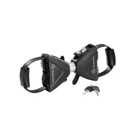 Rear bicycle carrier, holding arm for 3rd bicycle, (e.g. S-Class/ GLC/ CLA), silver-colored, black, A0008902493