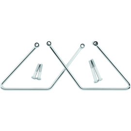 Bikers Choice 00-05 FXST 00-17 FLST Chrome Saddlebag Supports Pr