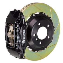 Brembo 00-02 S4/06-08 A4 Передний GT BBK 4 Поршня 2шт Ротор 332x32 Слотовой Черный