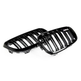 Genuine BMW Gloss Black Kidney Grilles for M2 (F87) N55