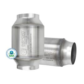 GESI G-Sport 6PK 400 CPSI EPA Compliant 3in Inlet/Outlet GEN2 High Output Catalytic Conv Assembly