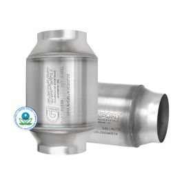 GESI G-Sport 6PK 400 CPSI EPA Compliant 3in Inlet/Outlet GEN2 Ultra High Output Cat Conv Assembly