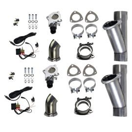 Granatelli 2,25 Elektronisches Auspuff Cutout - Alu-Stahl