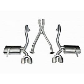 Corsa Performance Dual Rear Exit Cat-back with Twin 4.0 Inch Tips - Xtreme Sound Level