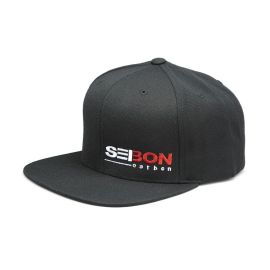 SEIBON BLACK SNAPBACK HAT