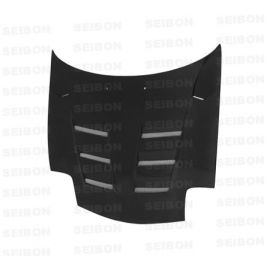 TS-STYLE CARBON FIBER HOOD FOR 1993-2002 MAZDA RX-7