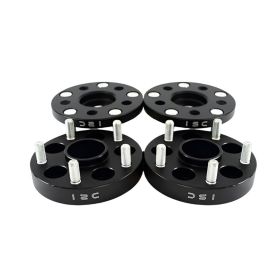 ISC Suspension 5x114.3 Hub Centric Wheel Spacers 20mm Black (Pair)