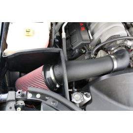 JLT 06-10 Jeep Grand Cherokee SRT8 Black Textured Cold Air Intake Kit w/Red Filter