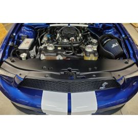 JLT 07-09 Ford Mustang GT500 Black Textured Full Length Radiator Support Cover