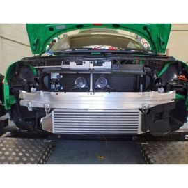 Улучшение интеркулера Performance для Audi TTRS от Turbo-Set, размер 560x150x150 мм, увеличение мощности до 20 л.с., без модификаций бамперов.