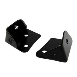 KC HiLiTES 07-18 Jeep JK A-Pillar Windshield Light Mount Bracket Set (Pair) - Black