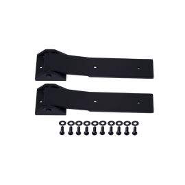 Kentrol 07-18 Jeep Wrangler JK Tailgate Hinge Pair - Textured Black