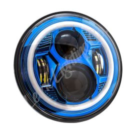 Letric Lighting 7in Blue Led W/ Full Halo