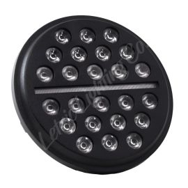 Letric Lighting 7in Led Buck-Shot Headlight Blk