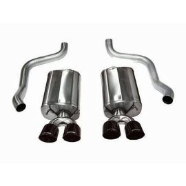 Corsa Performance Axle-Back Exhaust System with Twin 4.5 Inch Tips - Sport Sound Level