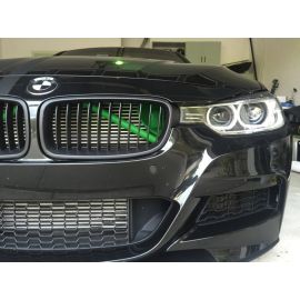 Exon Front Grille V-Brace Trim Cover Green for BMW F-Series 1 / 2 / 3 / 4 Series (F20 / F22 / F30 / F32/ F40 / F44 / G20 ) Z4 (G29)