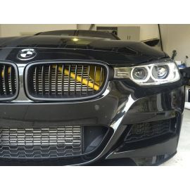 Exon Front Grille V-Brace Trim Cover Yellow for BMW F-Series 1 / 2 / 3 / 4 Series (F20 / F22 / F30 / F32/ F40 / F44 / G20 ) Z4 (G29)
