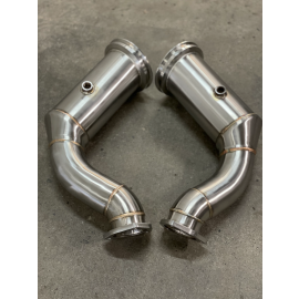 MODE Design Decatted Downpipes for Bentley Bentayga