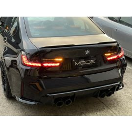 Luminosa GTS / CS Style OLED V2.0 Sequential Tail Light Blackline for BMW M3 G80 & 3 Series G20 320i 330i M340i