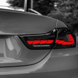 Luminosa GTS / CS Style OLED Sequential Tail Light Blackline for BMW M4 F82 F83 & 4 Series F32 F33
