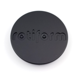 Rotiform Centre Cap Matte Black (Matte Black w. Gloss Black Logo)