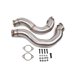 VRSF 3' Cast Stainless Steel Catless Downpipes V2 for N54 BMW 1M & 135i E82 E88 335i E90 E91 E92 E93 2007-2012