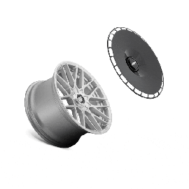 Rotiform 19' AeroDisc Black (Suit LAS-R, BUC-M, RSE)