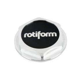 Rotiform Billet Hex Nut Machined Silver (Suit LAS-R, BUC-M, RSE w. Aerodisc)
