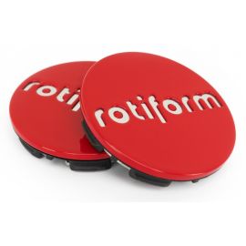 Rotiform Centre Cap Red *Ltd. Edition* (Red w. Chrome Logo)