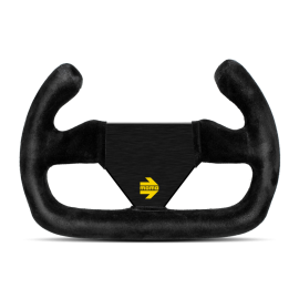 Momo MOD12/C Steering Wheel 250 mm - Black Suede/Black Spokes