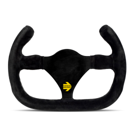 Momo MOD27/C Steering Wheel 270 mm - Black Suede/Black Spokes