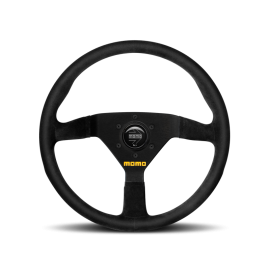 Momo MOD78 Steering Wheel 320 mm - Black Leather/Black Spokes