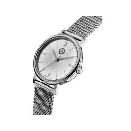 Original Mercedes Benz Armbanduhr Damen Classic Lady Silver B66041621