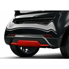 Original smart BRABUS 453 fortwo Coupe Cabrio Heckspoiler Heckschürze Serienauspuff