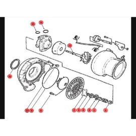Garrett Ford 7.3L TP38-GTP38 Standard Turbo Rebuild Kit