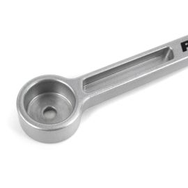 Perrin 17-19 Honda Civic Type R Battery Tie Down - Silver