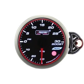 Prosport 52mm Halo Boost Gauge -30vac to 30 PSI (216HLBO270-PK.PSI)