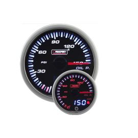 Prosport 52mm JDM Electrical Oil Pressure Gauge 0-150 PSI (216JDMOP-R.PSI)